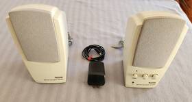 Am110 Speakers Nexus 10 Watt Amplified Multimedia Pc - Good Working Condition