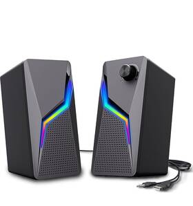 Co702 Speakers Computer Pc Gaming With Enhanced Bass And Volume