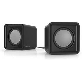 Sl-810004-bk Speedlink 027301309775 Twoxo Stereo Compact Cube Designed Usb Powered 5w Speaker