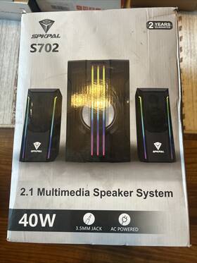 S702 Spkpal 2.1 Multimedia Speaker System 40w