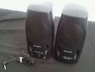 Srs-a41 Sony Portable Powered Desktop Speakers With Bass Booster