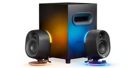 Steelseries 705353433696 Arena 7 Illuminated 2.1 Gaming Speakers 2-way Speaker Design