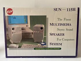 Sun-115h Multimedia Speakers For Computers