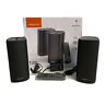 T100-2 Creative Compact Desktop Speakers Up To Peak Power With Blue
