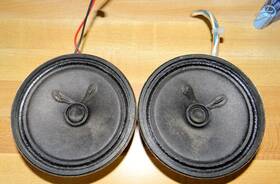 97090 Taiwan 40 Ohm Speakers Inch Tested These Were Recovered From A High-end Monitor. Excellent