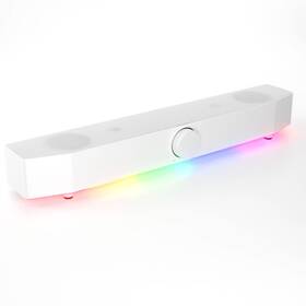 Tilted Nation 701107500966 Monitor Sound Bar For Pc Desktop - Gaming Soundbar Led Rgb Computer Speaker