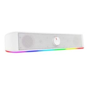 Tilted Nation Computer Soundbar For Desktop Usb Powered Rgb Gaming