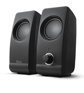 Trust 713439175950 Remo 2.0 Pc Speakers 16w 8w Rms Usb Powered Jack 3.5mm Stereo Spe