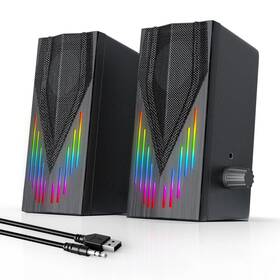 Uakinat 717203477293 Computer Speakers For Desktop Pc