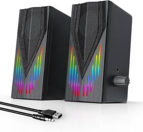 E1065 Uakinat Computer Speakers For Desktop Pc Laptop