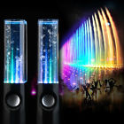 Unbranded 10 Black Led Dancing Water Speakers Music Light For Iphone Ipad Computer Laptop 889081138624