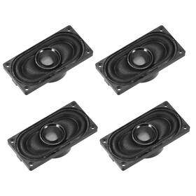 A19092300ux1014 Uxcell 2w 8 Ohm Diy Magnetic Speaker 20mm X 40mm Square Shape Replacement