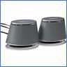 V620silver4p Usb Powered Pc Computer Speakers Dynamic Sound Silver Pack Free