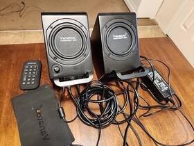 T0pb Vanatoo Transparent Zero Plus Powered Desktop And Bookshelf Speakers