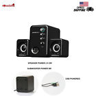 Vearwfwlwz Erise Mini Computer Pc Speakers Subwoofer Laptop Desktop Audio