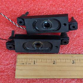 Veco 78g311-20-y 4 Pairs Wired Mini Speakers 58 X 23mm Chambered With Rubber Mounts 4-ohm 3 Watts