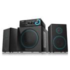 W301 Ineo Wooden Speakers With Subwoofers And Individual Control Box
