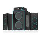 W403 Unbranded Ineo Wooden Speakers With Subwoofers And Individual Control Box