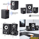 X7b Htrise Computer Speakers Usb Powered Stereo Subwoofer Black 686068043489
