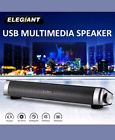 Xdv588928 Elegiant Usb Multimedia Sound Bar Speaker System For Computer Desktop