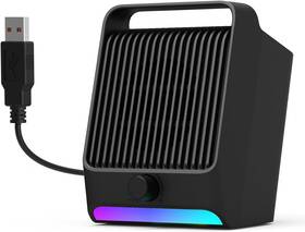 Xkx 313089581576 Rgb Usb Computer Speakers For Desktop/pc/laptop Small Plug-n-play External S