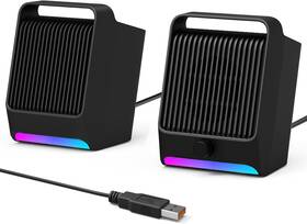 Xkx099a Xkx Usb Computer Speakers For Desktop Pc Laptop Small Plug-n-play External Spea