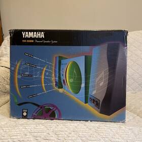 Yst-s1010 Yamaha Powered Compact Speaker System - Retro Vintage Computer Audio