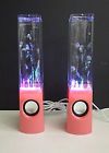 Yh-201304 Unbrand Generic Dancing Water Led Light Show Speakers Laptop Ipad Ipod Phone Computer New