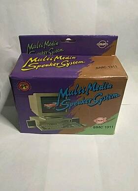 Smc-1311 Zt Multimedia Speaker System Smc 1311 Magetically Shielded Nos
