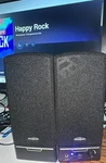 Insignia 2.0 Two-piece Amplified Stereo Speaker System W/orig. Box/manuals-works. Fixed Price $16.77.