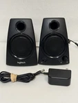 Logitech Z130 2.0 Stereo Computer Speakers Black Wired Pc Laptop Desktop Audio. Fixed Price $14.99.