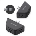 Trond To Outlet Adapter Pack, 3-WAY 3AC-2 Prong, Black. Fixed Price $24.84.