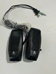 Set Of Logitech Speakers For Your Computer! New W/ Box S-120. Fixed Price $12.99.
