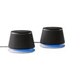 Amazon Basics V620 Stereo 2.0 Speakers For Pc Laptop Usb-powered 3.5MM Black. Fixed Price $14.99.