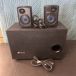 Corsair SP2500 2.1 Speakers & Subwoofer Set Preowned No Control Pod Untested. Fixed Price $69.99.