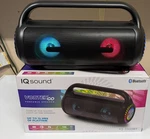Iq Sound Vortex Go Bluetooth Portable Speaker Led Lights Fm Radio Handle. Fixed Price $100.00.