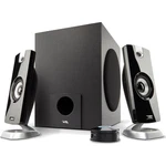 2.1 Speaker System With Subwoofer Multimedia Stereo Audio For Computer Gaming. Fixed Price $72.73.