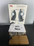 Cyber Acoustics Powered Multimedia Speakers W/color Changing Ledlights-bluetooth. Fixed Price $23.92.