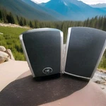 Digital Experiance GEMPU1-0G Desktop Mini Speakers. Fixed Price $9.00.