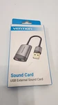 Vention Sound Card Usb To 3.5MM Audio Interface Adapter External New. Fixed Price $14.99.