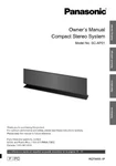 Panasonic SC-AP01 Stereo System Owners Instruction Manual. Fixed Price $22.24.