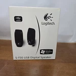 New Open Box Logitech S-150 Usb Stereo Digital Speakers 980-000028 Black Nos. Fixed Price $17.83.