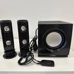 Coby CS-MP77 High Performance Multi Media MP3 Speaker System. Fixed Price $19.99.