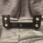 Logitech S-0179A Playgear Amp Speaker Works Cords Portable Adjustable Quad Micro. Fixed Price $21.01.