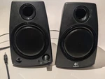 Logitech Z130 Compact 2.0 Stereo Speakers 3.5MM Jack Black. Fixed Price $19.99.