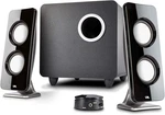 Cyber Acoustics CA-3610 2.1 Multimedia Speaker System With Subwoofer, Perfect. Fixed Price $78.99.