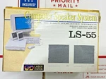 Rare 1980 New Retail Laser Station LS-55 Computer Speakers 3 X RM2-WIN. Fixed Price $19.95.