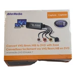 New Avermedia Ezmaker 7 C039 Vhs/dvd To Digital Format Converter Open Bx. Fixed Price $40.00.