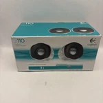 New Logitech Z110 2 Piece 3.5MM Multimedia Stereo Speaker Usb Powered Open Box. Fixed Price $39.99.