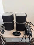 B&w Bowers Wilkins MM-1 Powered Desktop Speakers With Remote Cable Works. Fixed Price $144.99.